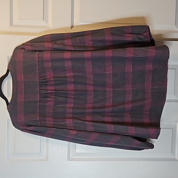 Belle by Kim Gravel Plaid Tunic - Picture 4 of 5